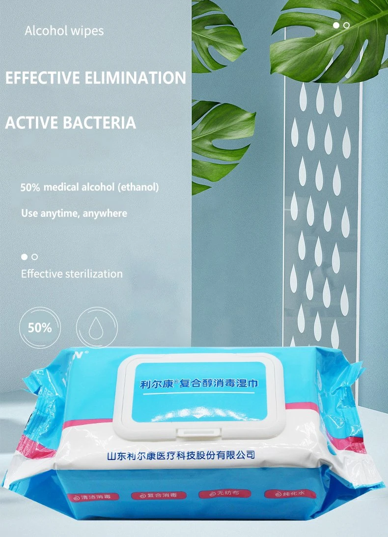 Cleaning Multifunction Sanitizer Purpose Industrial Disinfection Wet Wipe