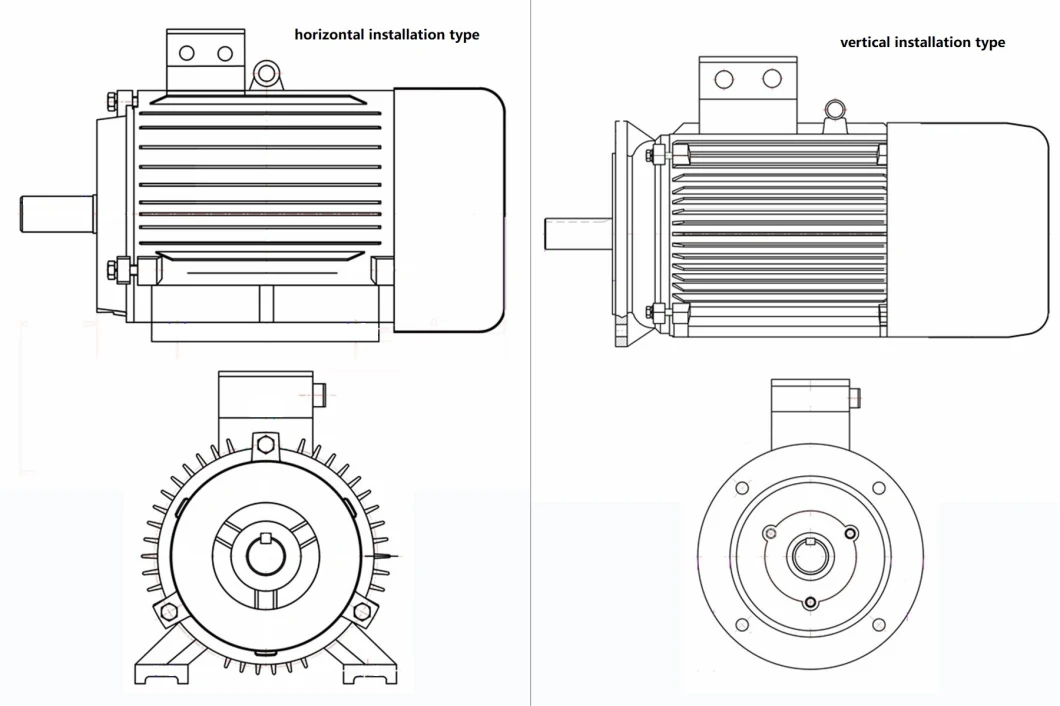 300kw Customized Double Shaft Synchronous Permanent Magnet Generator Pmg